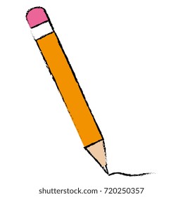 pencil school isolated icon