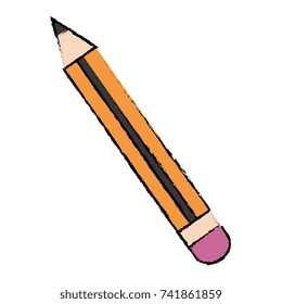 pencil school isolated icon