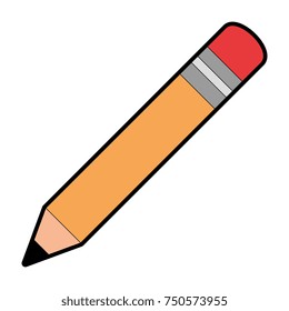 pencil school isolated icon