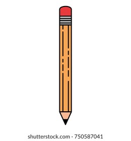pencil school isolated icon