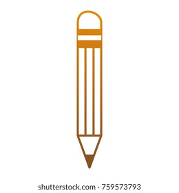 pencil school isolated icon