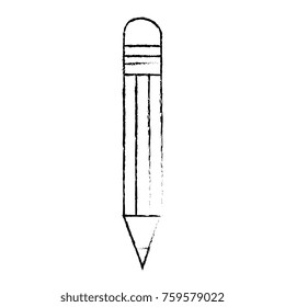 pencil school isolated icon
