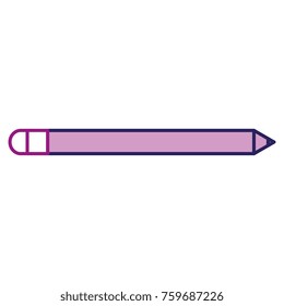 pencil school isolated icon