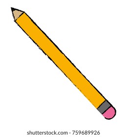pencil school isolated icon