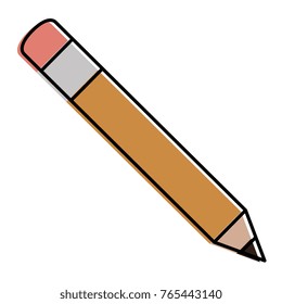 pencil school isolated icon