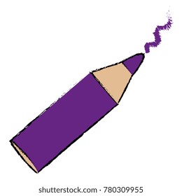 pencil school isolated icon