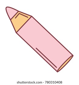 pencil school isolated icon