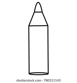pencil school isolated icon