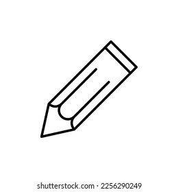 Pencil for School and Job Line Icon. Perfect for stores, internet shops, UI, design, articles, books
