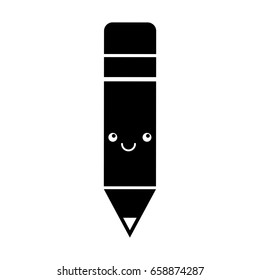 pencil school kawaii chartacter