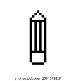 pencil for school pixel art