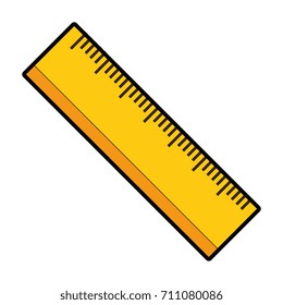 pencil school with rule