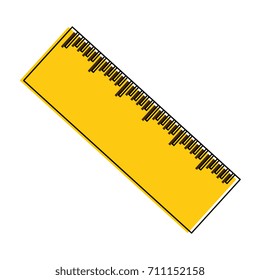 pencil school with rule