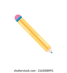 pencil school supply graphite icon