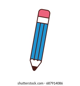 pencil school supply icon