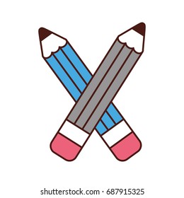 pencil school supply icon