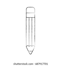 pencil school supply icon