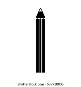 pencil school supply icon