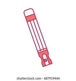 pencil school supply with sharpenner