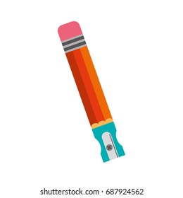 pencil school supply with sharpenner