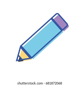 pencil school tool to writing and learn