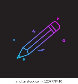 pencil school vector icon design
