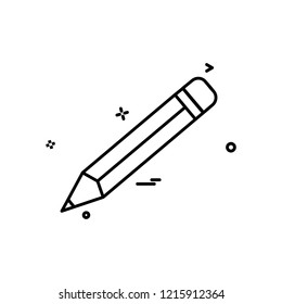 pencil school vector icon design