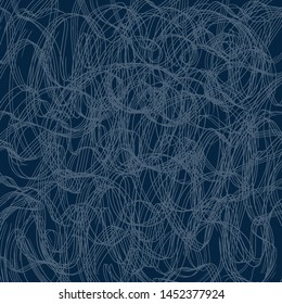 Pencil scribble texture. Geometric simple fashion fabric print. Abstract background concept. Vector graphic illustration. Paper art stylewith scribble