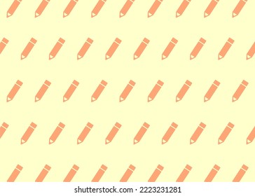 pencil seamless background for school