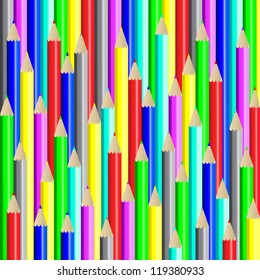 Pencil seamless pattern