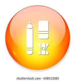 pencil set icon