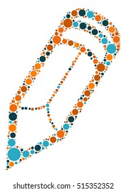 pencil shape vector design
