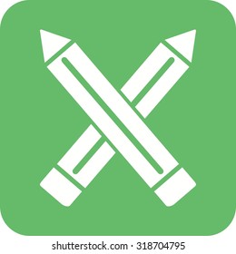 Pencil, sharp, pencils icon vector image.Can also be used for art and designing. Suitable for mobile apps, web apps and print media.