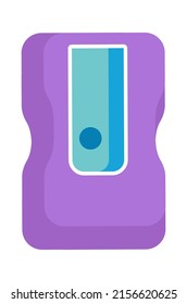 Pencil sharpener. Back to School icon. Vector illustration