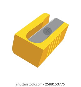 Pencil sharpener clipart illustration design flat