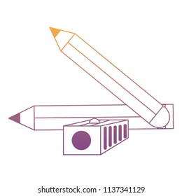pencil and sharpener icon