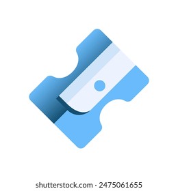 pencil sharpener icon design vector template