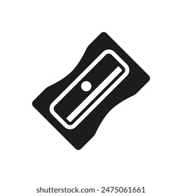 pencil sharpener icon design vector template