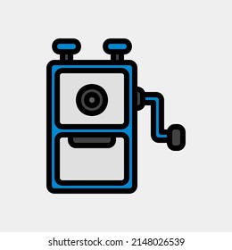 Icono de agudo de lápiz en estilo de línea rellena, uso para presentación de aplicación móvil del sitio web