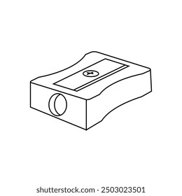 pencil sharpener icon illustration design