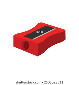 pencil sharpener icon illustration design