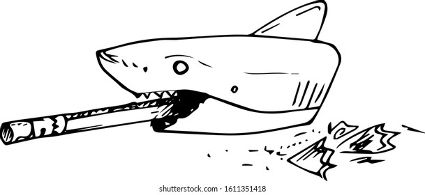 Pencil sharpener icon line symbol. Premium quality isolated sharpen element in trendy style.