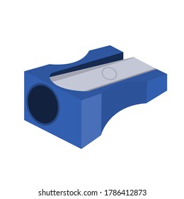 Pencil sharpener icon on white background. Vector Illustration EPS10