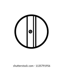 Pencil sharpener icon symbol. Premium quality isolated sharpen element in trendy style.