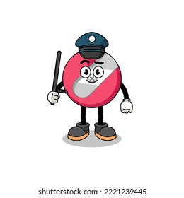 pencil sharpener police Cartoon of pencil