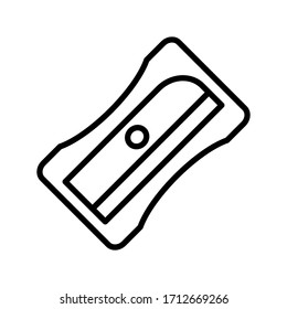 Afilador de lápiz - Icono de papel plantilla de diseño vectorial