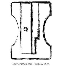 pencil sharpener supply school icon