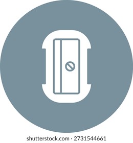 Icono de Vector de sacapuntas. Se puede utilizar para aplicaciones de impresión, móviles y de Web.