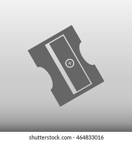 Pencil Sharpener  Vector Icon Illustration