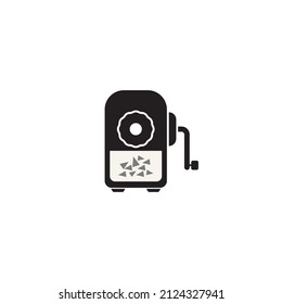 pencil sharpener vector icon,illustration design template.